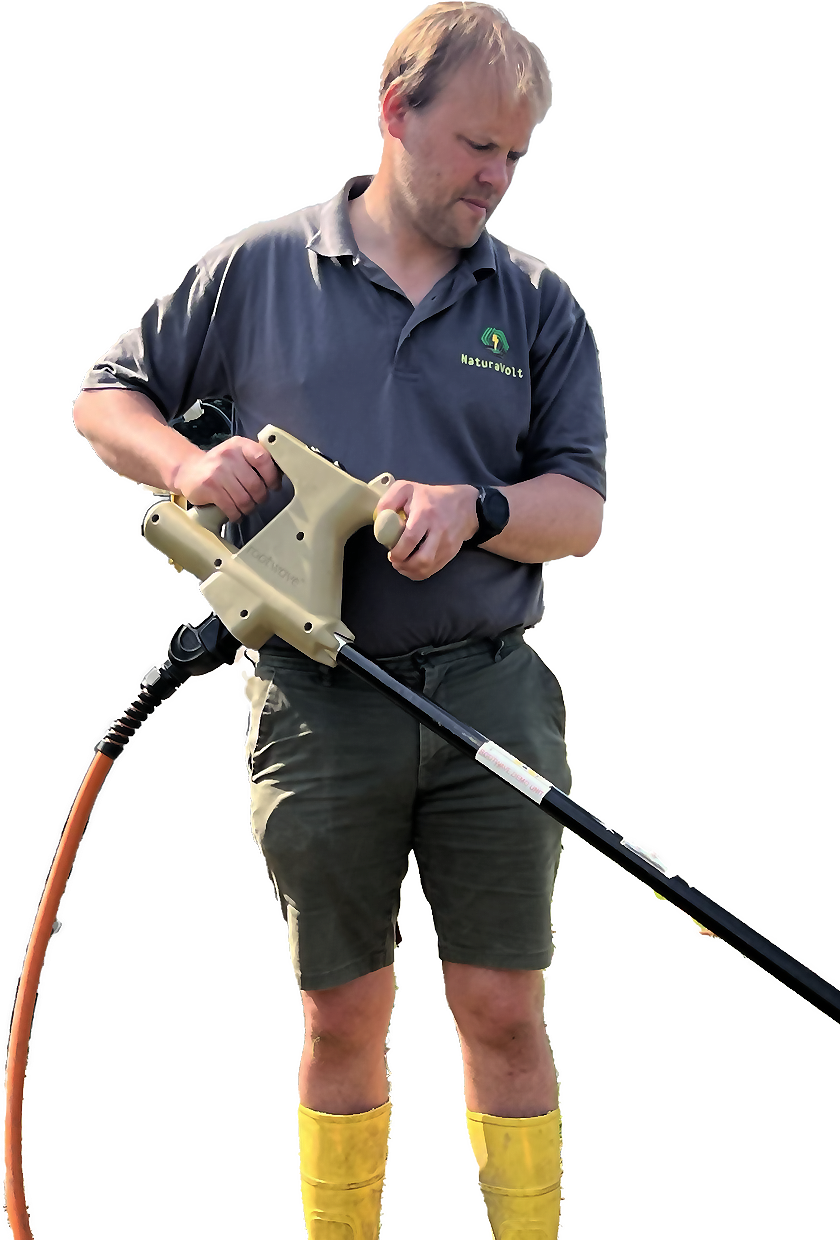electric weeding - spot weeder